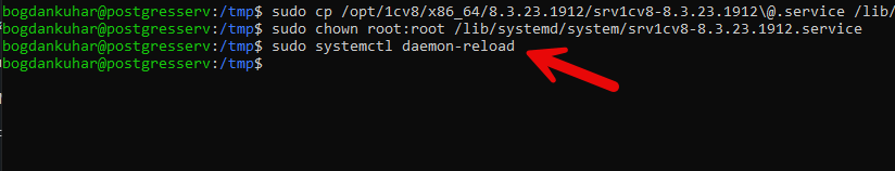 systemctl daemon-reload